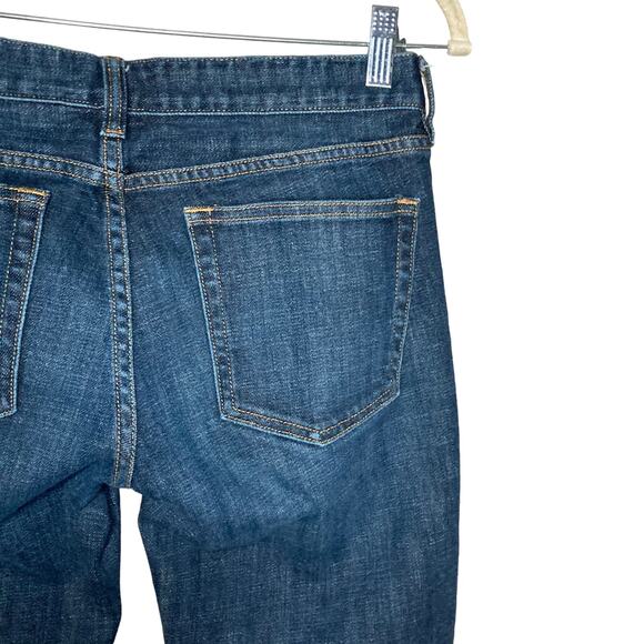 J.Crew Womens Matchstick Slim Straight Med Wash Jeans Distressed Denim Size 27R - Picture 13 of 16